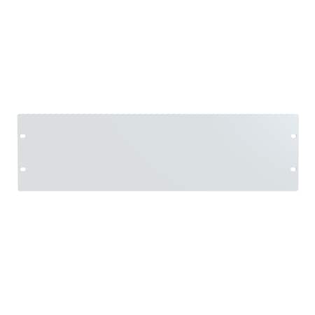 Hammond 3U FLAT STEEL Panel WHITE PBPS19005WH